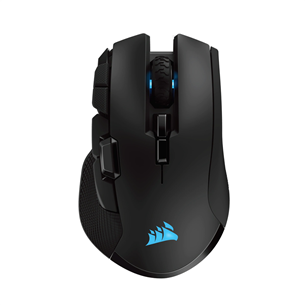 Corsair Ironclaw RGB, must - Juhtmevaba optiline hiir CH-9317011-EU