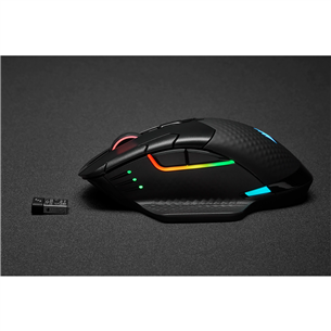 Corsair Dark Core Pro SE RGB, must - Juhtmevaba optiline hiir