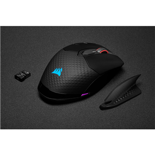 Corsair Dark Core Pro SE RGB, must - Juhtmevaba optiline hiir