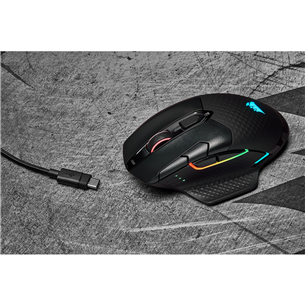 Corsair Dark Core Pro SE RGB, black - Wireless Optical Mouse