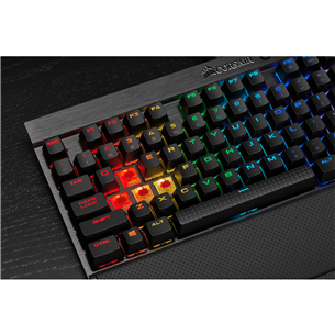 Keyboard Corsair K65 LUX TKL RGB Cherry MX Red (SWE)