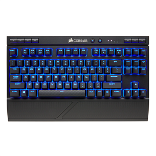 Corsair K63 Cherry MX Red, SWE, black - Mechanical Keyboard