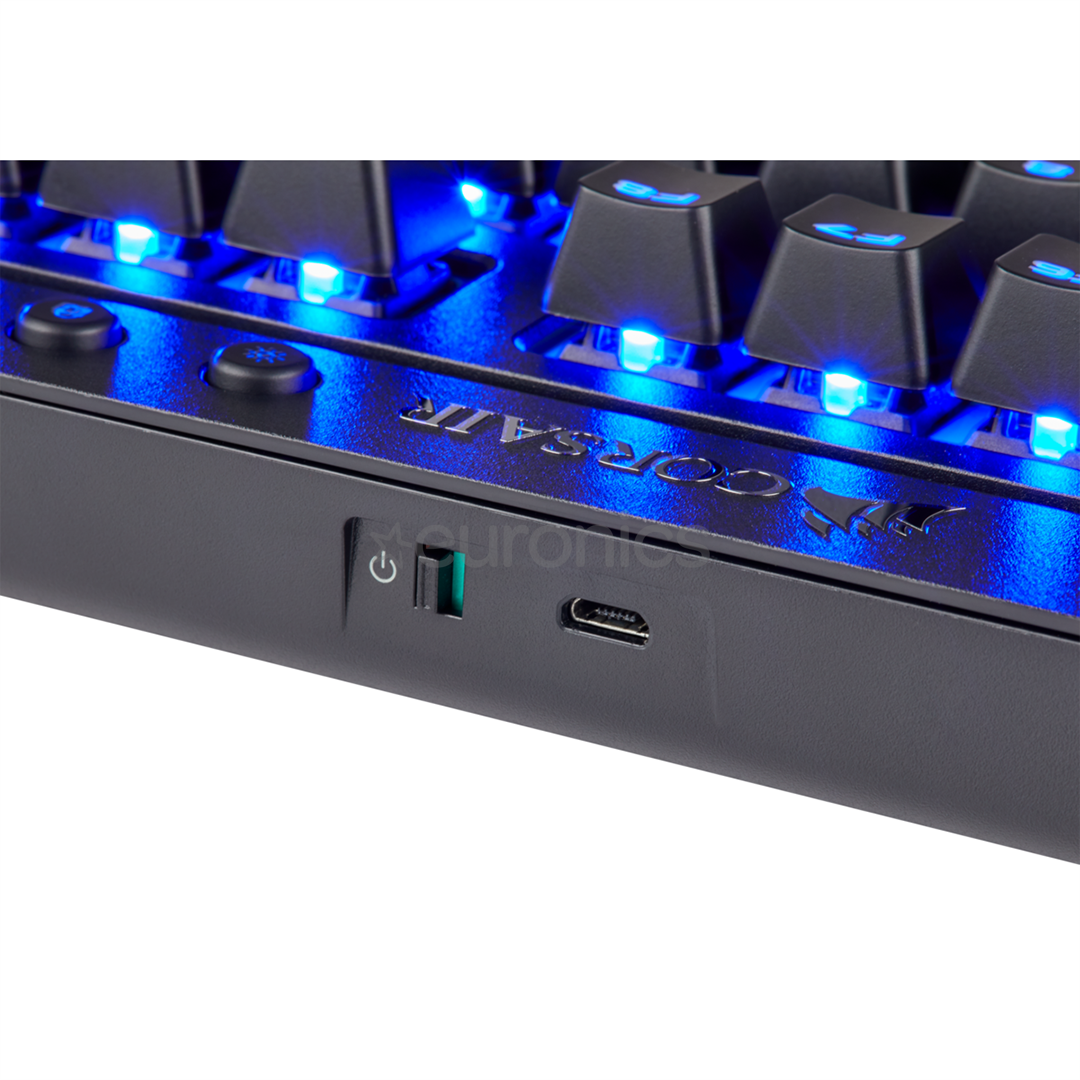 Corsair K63 Cherry MX Red, SWE, black - Mechanical Keyboard