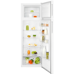 Electrolux LowFrost, height 161 cm, 244 L, white - Refrigerator