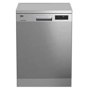 Beko, 14 place settings, grey - Freestanding Dishwasher DFN26422X