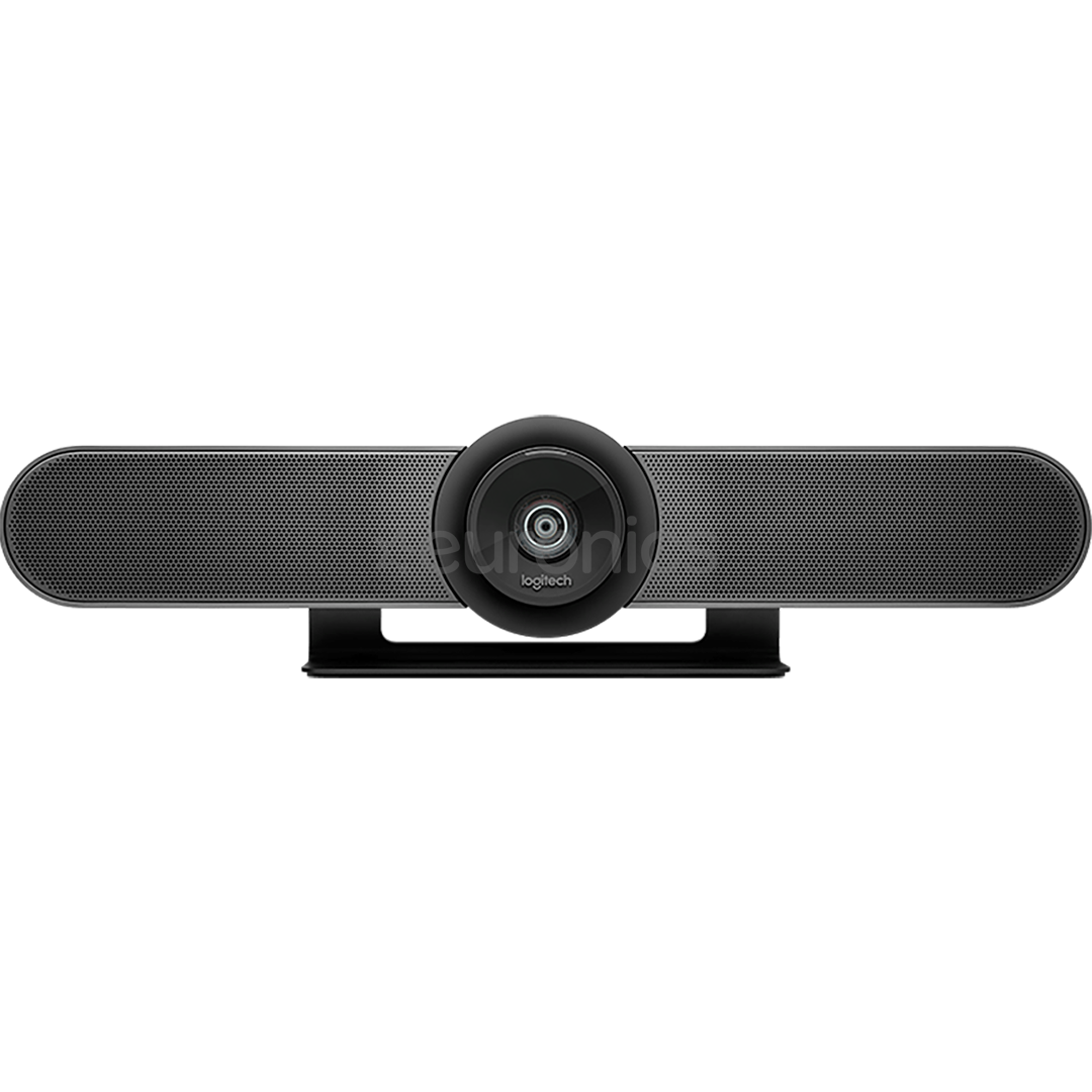Logitech MeetUp, 4K, must - Konverentsikaamera