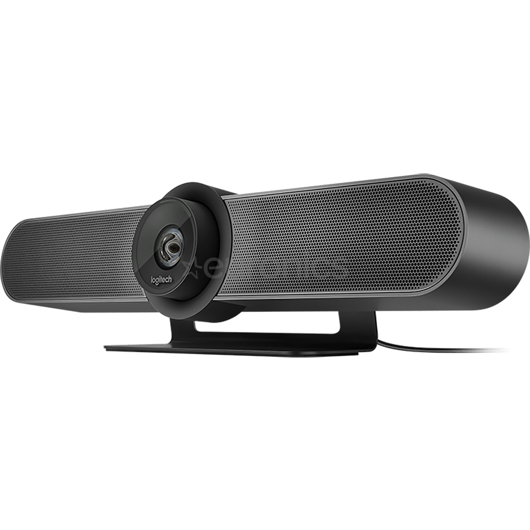 Logitech MeetUp, 4K, must - Konverentsikaamera