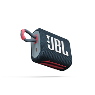 JBL GO 3, tumesinine - Kaasaskantav juhtmevaba kõlar