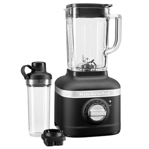 KitchenAid Artisan K400, 1200 Вт, 1,4 л, черный - Блендер + бутылка 5KSB4034EBK