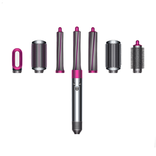 Dyson Airwrap Complete Long Fuchsia, 1300 Вт, серый/розовый - Стайлер