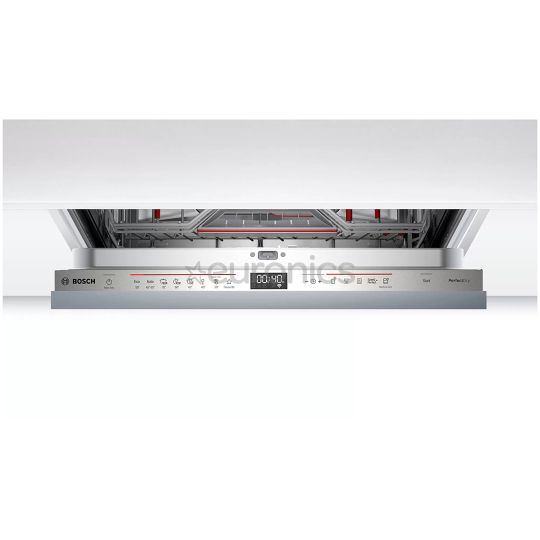 Bosch Serie 6, Open Assist, TimeLight, 14 place settings - Built-in Dishwasher