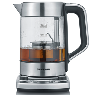 Severin, variable thermostat, 1.7 L, glass - Tea maker