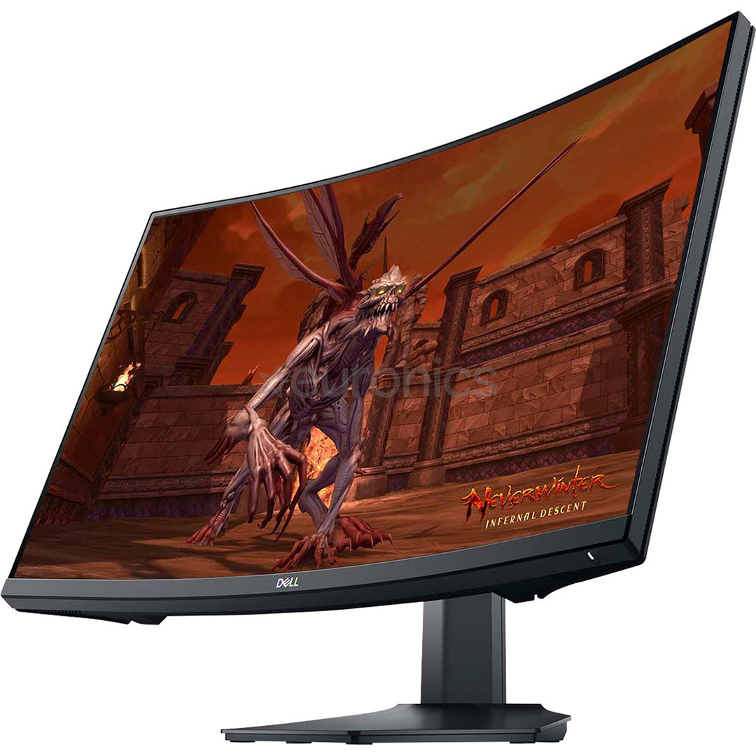 Dell S2721HGF, 27'', FHD, LED VA, 144 Hz, nõgus, must - Monitor