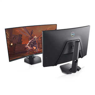 Dell S2721HGF, 27'', FHD, LED VA, 144 Hz, curved, black - Monitor