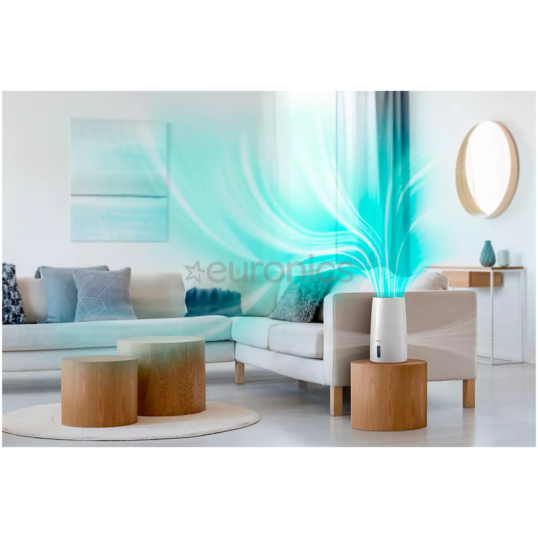 Philips 3000, white/pink - Air humidifier