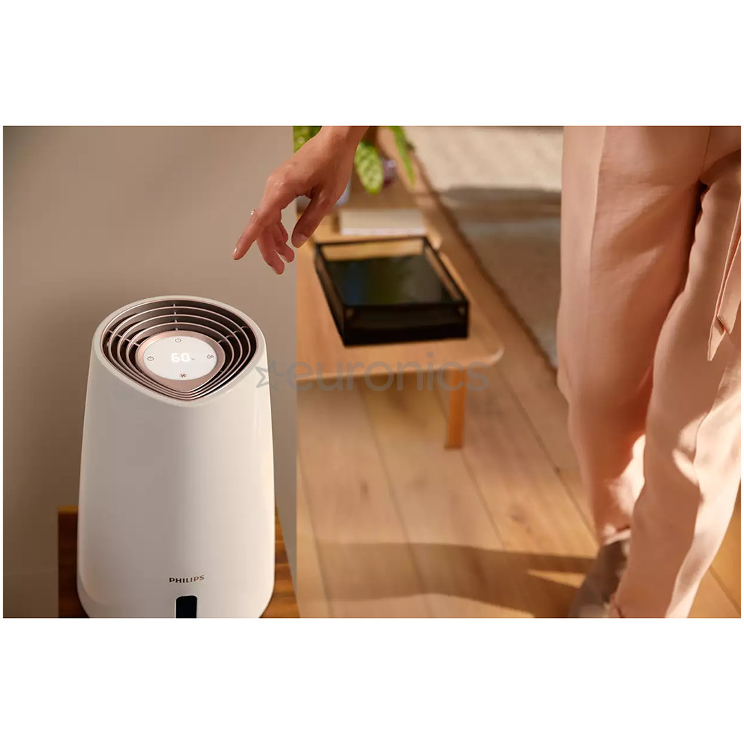 Philips 3000, white/pink - Air humidifier