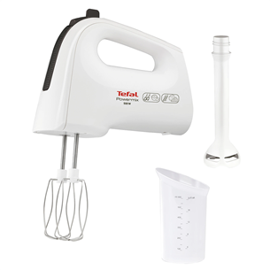 Tefal Powermix, 500 W, white/black - Hand mixer