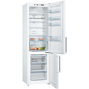 Bosch, высота 203 см, 368 л, белый - Холодильник
