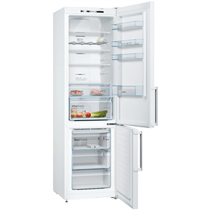 Bosch, height 203 cm, 368 L, white - Refrigerator