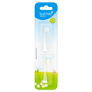 BabySonic, 0-18 months - Replacement heads for toothbrush 331003