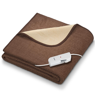 Beurer, 200x150 cm, brown - Heated overblanket