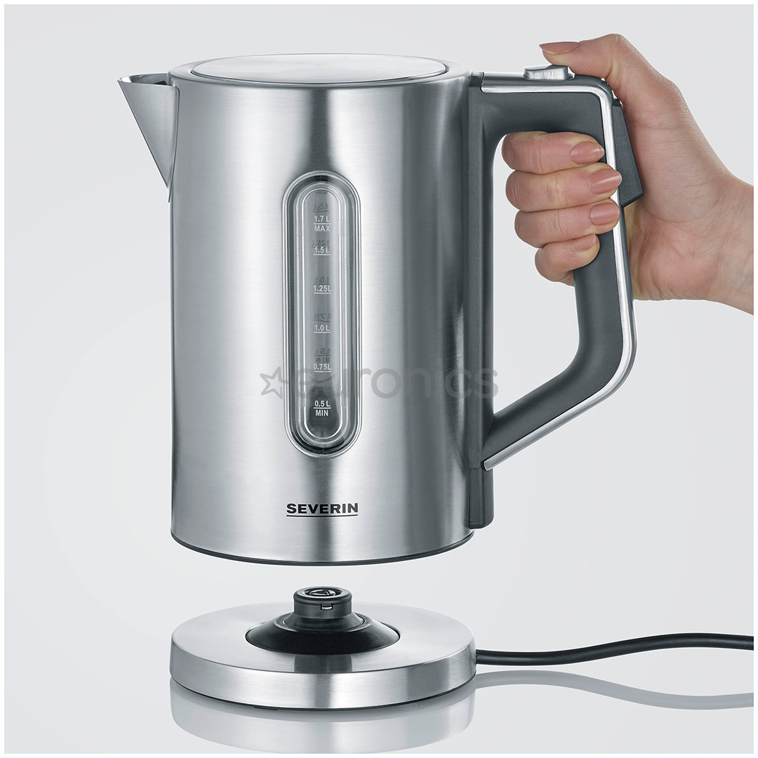 Severin, variable thermostat, 1.7 L, inox - Kettle
