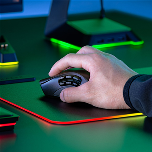 Razer Naga Pro, black - Wireless Optical Mouse