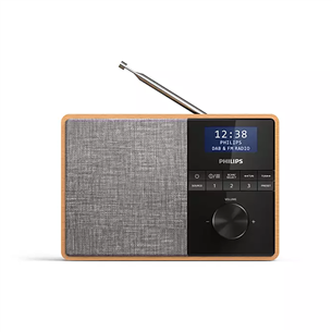 Philips TAR5505, DAB+, FM, Bluetooth, timer, brown - Kitchen radio