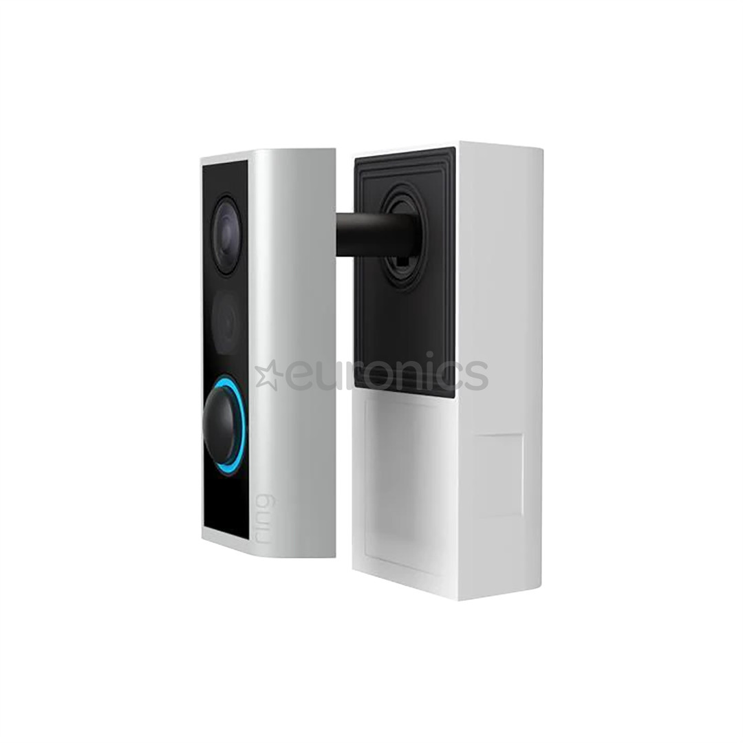 Ring Door View Cam, WiFi, must/valge - Nutikas uksekell kaameraga