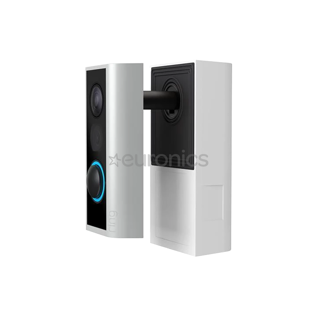 Ring Door View Cam, WiFi, must/valge - Nutikas uksekell kaameraga
