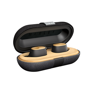 House of Marley Liberate Air, black/wood - True-wireless Earbuds
