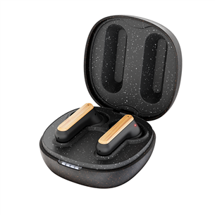 House of Marley Redemption, black/wood - True-wireless Earbuds