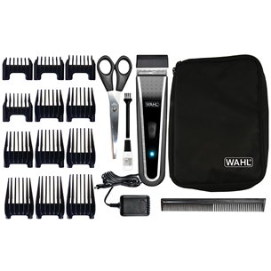 Wahl Lithium Pro LED 1901, 1,5-25 мм, черный/серый - Машинка для стрижки волос 1901.0465