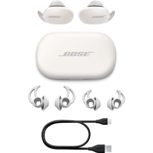 Bose QuietComfort, valge - Täisjuhtmevabad kõrvaklapid