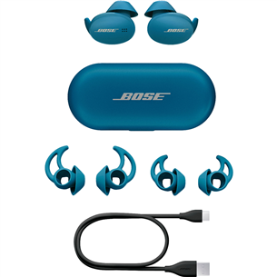 Bose Sport Earbuds, sinine - Kõrvasisesed juhtmevabad spordiklapid