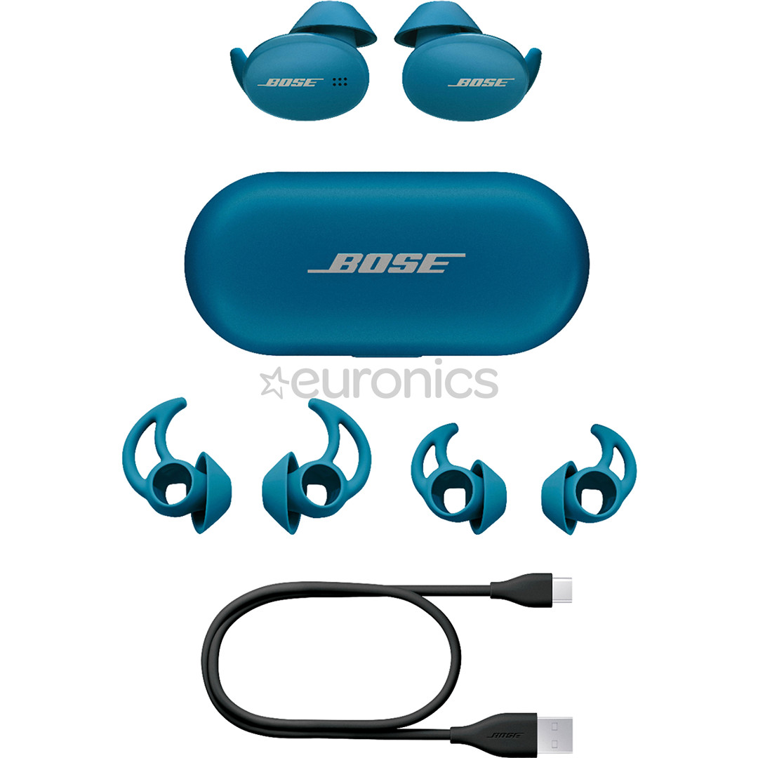 Bose Sport Earbuds, sinine - Kõrvasisesed juhtmevabad spordiklapid