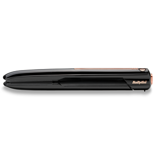 BaByliss, 160-200 °C, black/copper - Cordless straightener