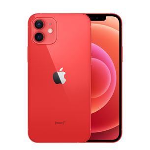 Apple iPhone 12, 64 GB, (PRODUCT)RED – Nutitelefon MGJ73ET/A