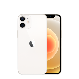 Apple iPhone 12 mini, 64 GB, valge – Nutitelefon MGDY3ET/A