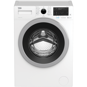 Beko, 8 kg, depth 52 cm, 1200 rpm - Front Load Washing Machine WUE8633XST