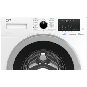 Beko, 8 kg, sügavus 52 cm, 1200 p/min - Eestlaetav pesumasin