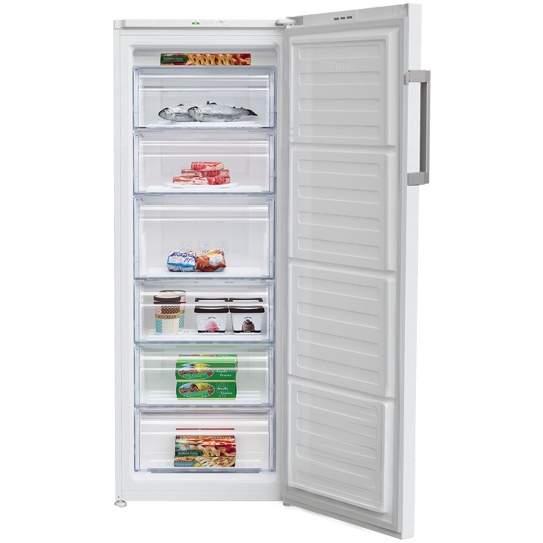 Beko, 215 л, высота 151 см, белый - Морозильник