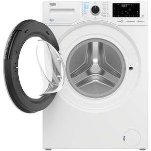 Beko 8/5 kg, sügavus 55 cm, 1400 p/m - Kuivatiga pesumasin