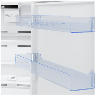 Beko NoFrost, height 202.5 cm, 362 L, white - Refrigerator