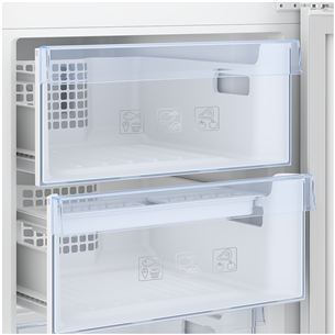 Beko NoFrost, height 202.5 cm, 362 L, white - Refrigerator