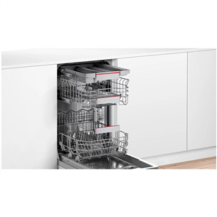 Bosch seeria 4, EfficientDry, 10 nõudekomplekti - Integreeritav nõudepesumasin