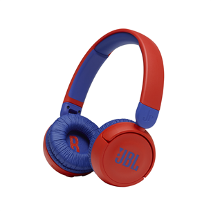 JBL JR 310, punane/sinine - Kõrvapealsed juhtmevabad kõrvaklapid JBLJR310BTRED