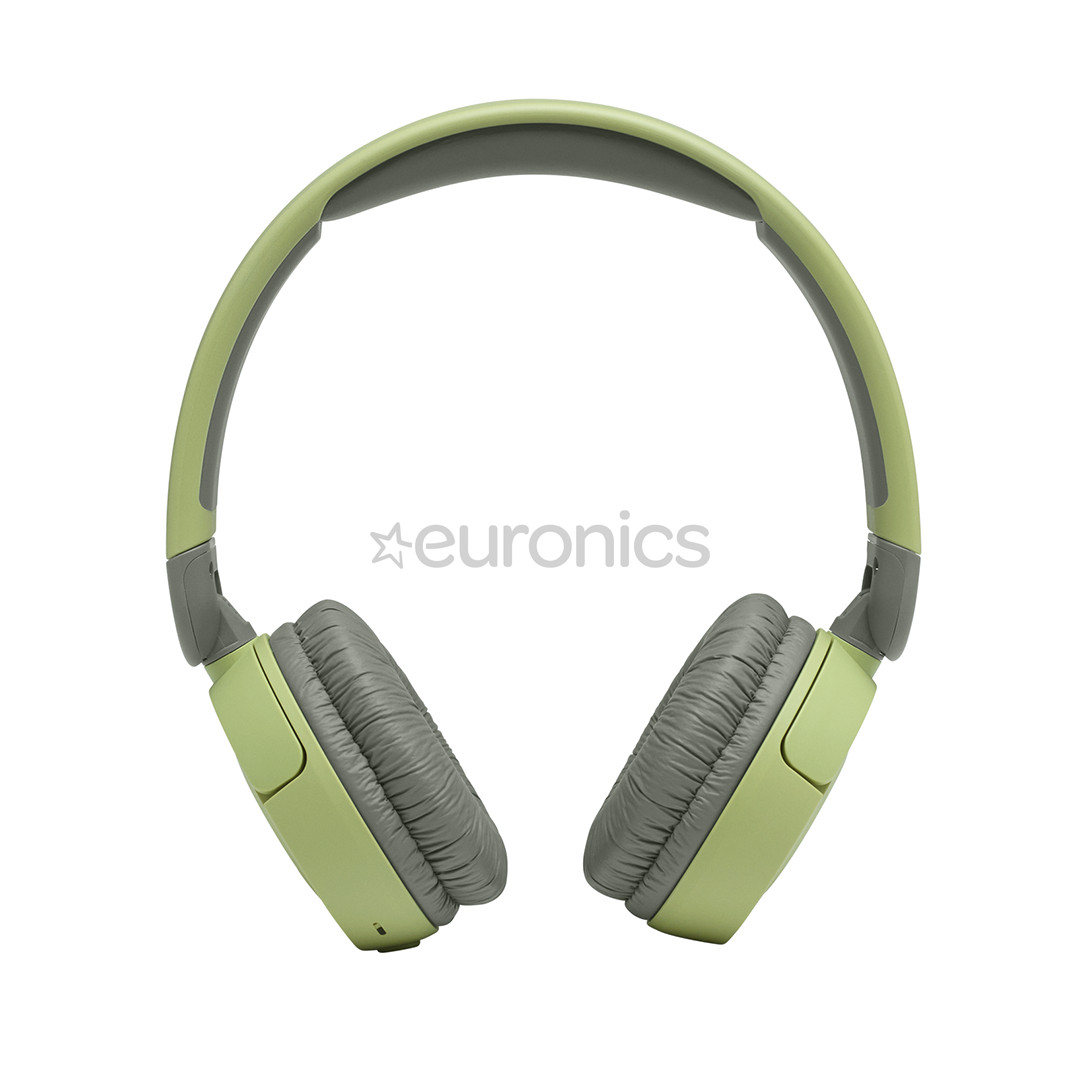 JBL JR 310, зеленый - Полноразмерные беспроводные наушники