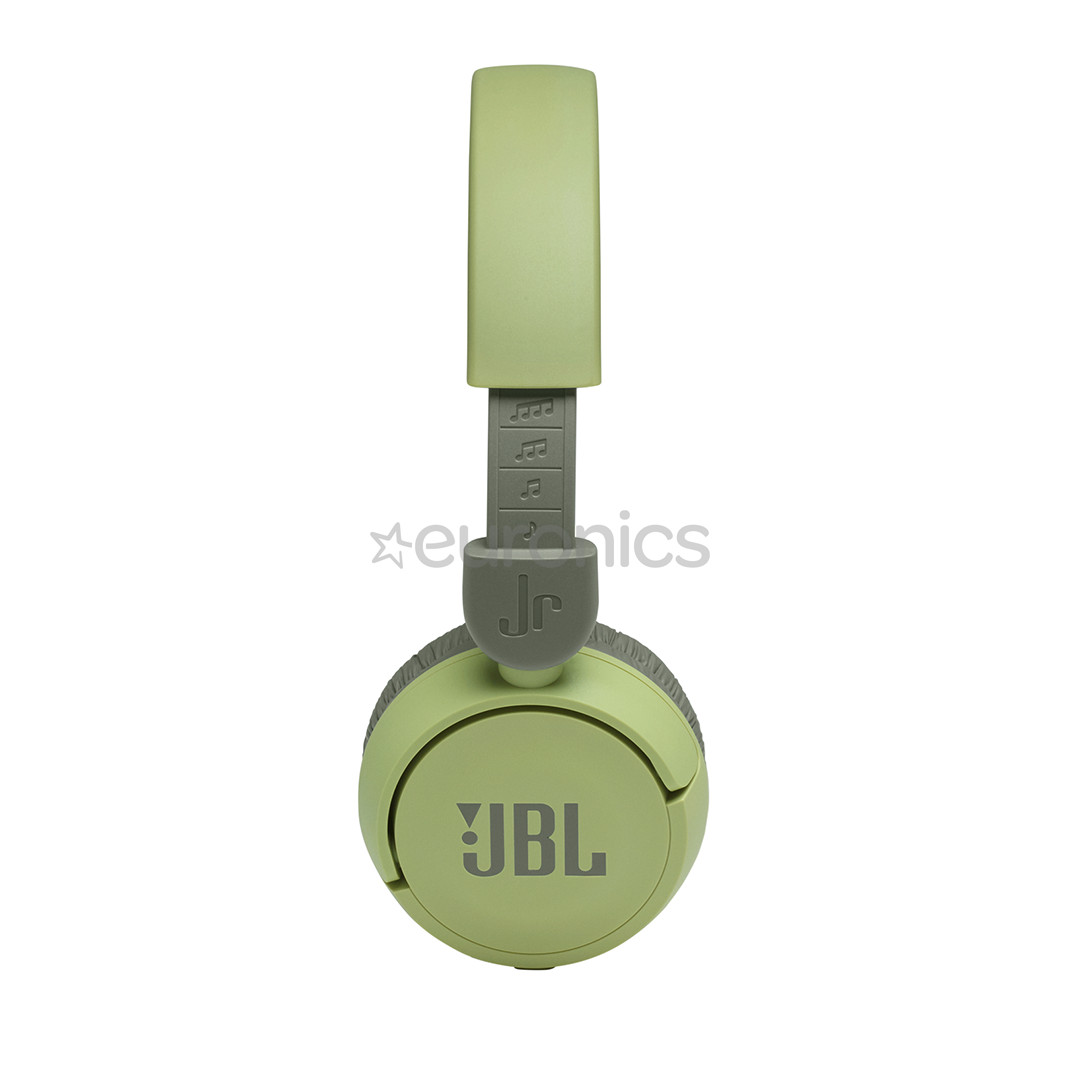 JBL JR 310, зеленый - Полноразмерные беспроводные наушники