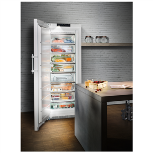 Liebherr, 370 L, height 195 cm, white - Freezer